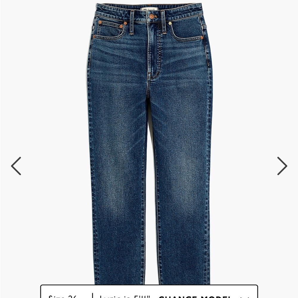 Madewell The Curvy Perfect Vintage Jean in Arland Wash: Instacozy Edition